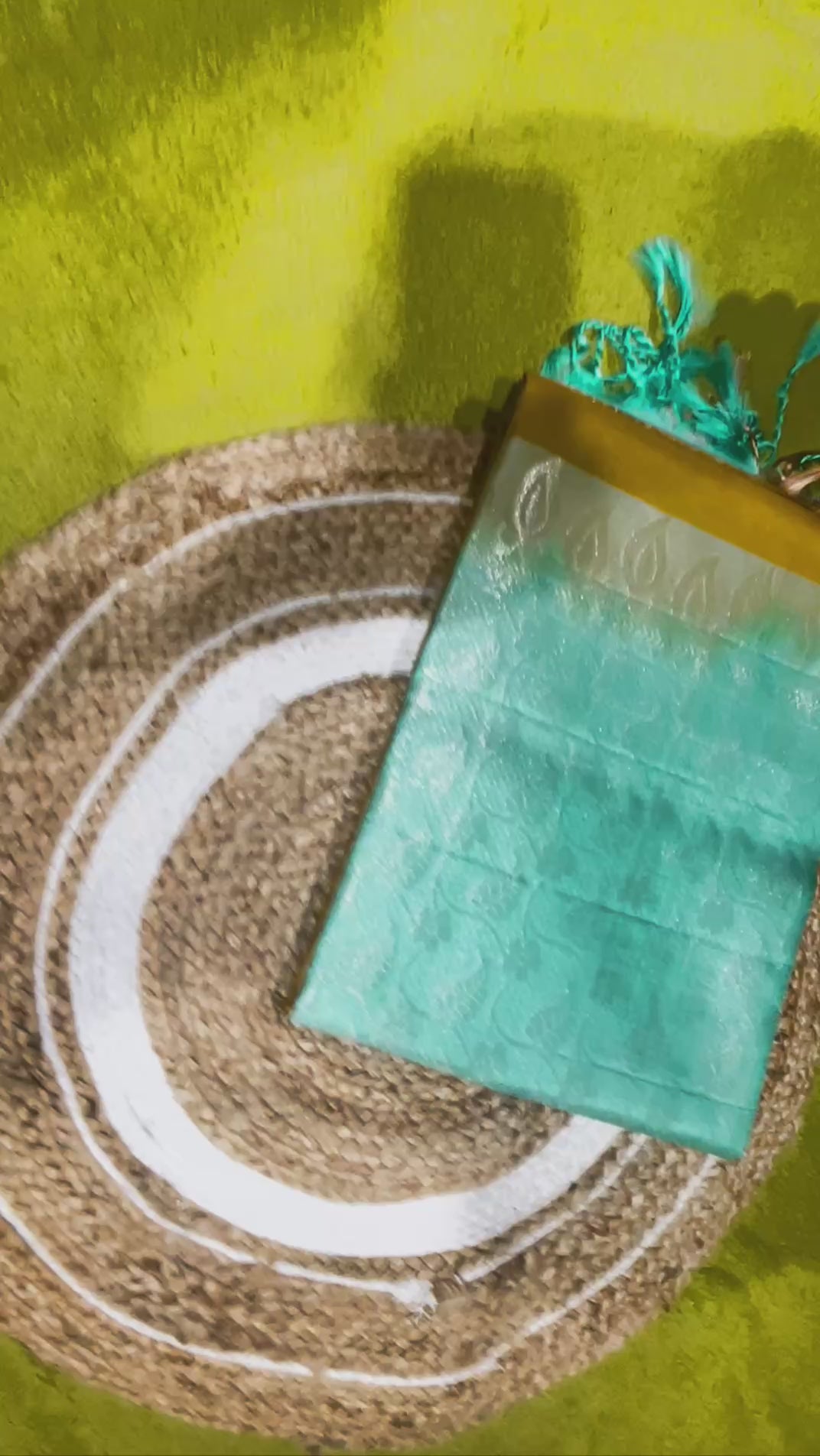 Yellow Handloom Silk Saree with Zari Border| AS-001