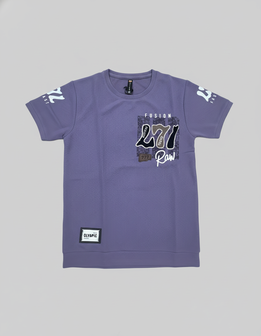 Boys' Textured Graphic T-Shirt | 1332