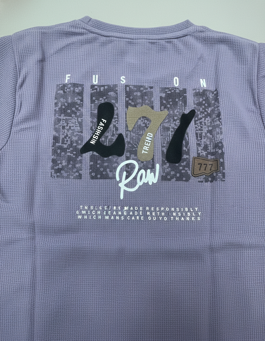 Boys' Textured Graphic T-Shirt | 1332