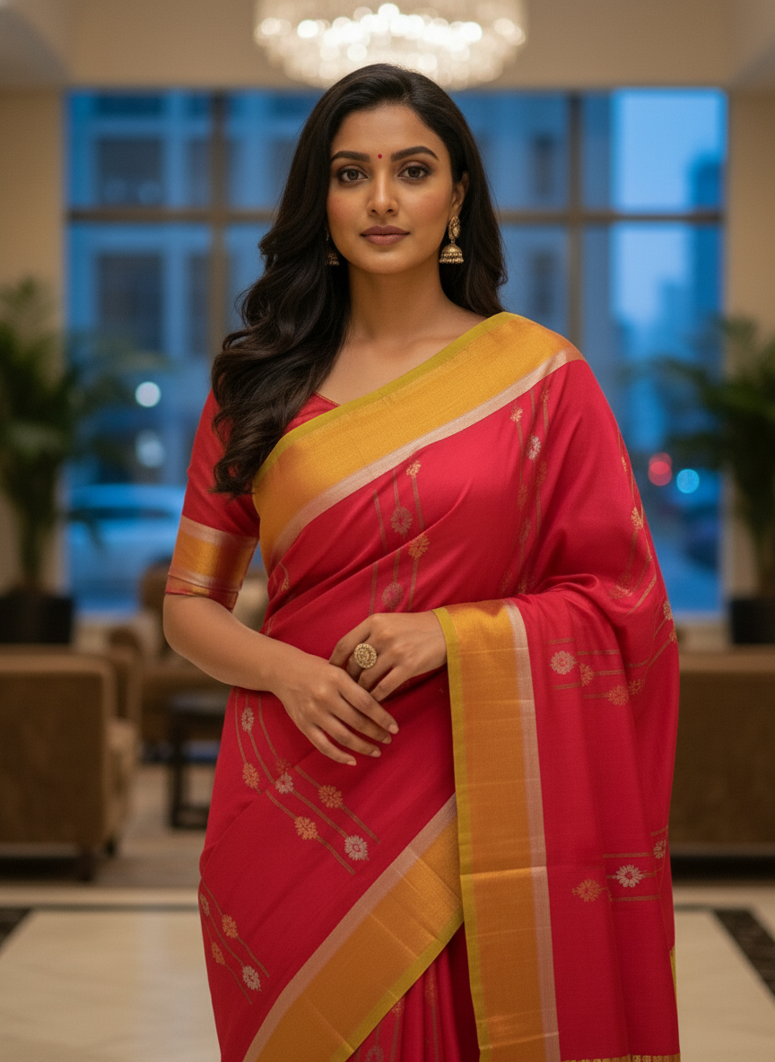 Pure Kancheepuram Silk Saree |AS-0072