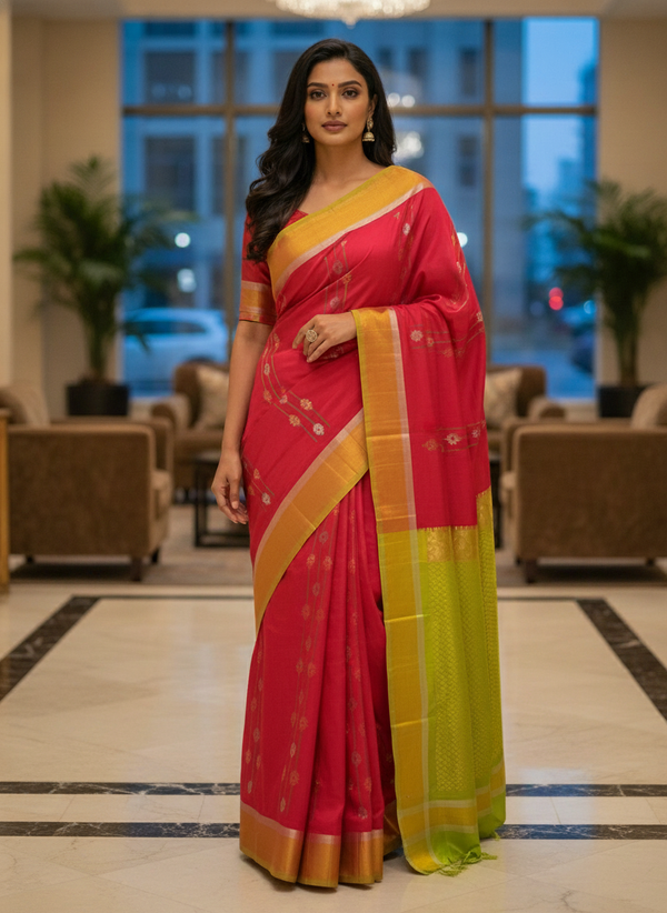 Pure Kancheepuram Silk Saree |AS-0072