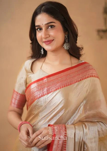 Traditional Tissue Saree with Rich