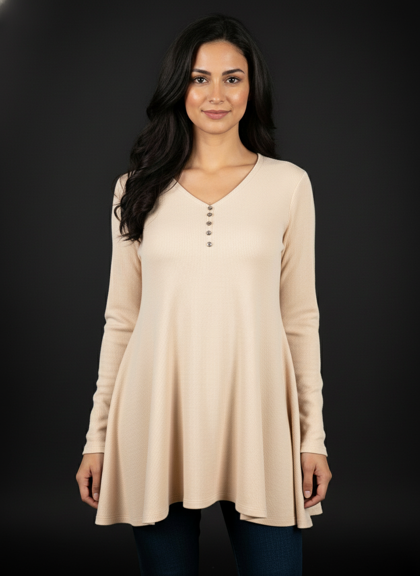 Blue New Summer Cotton Regular Fit Top for Girl's|AS-00161