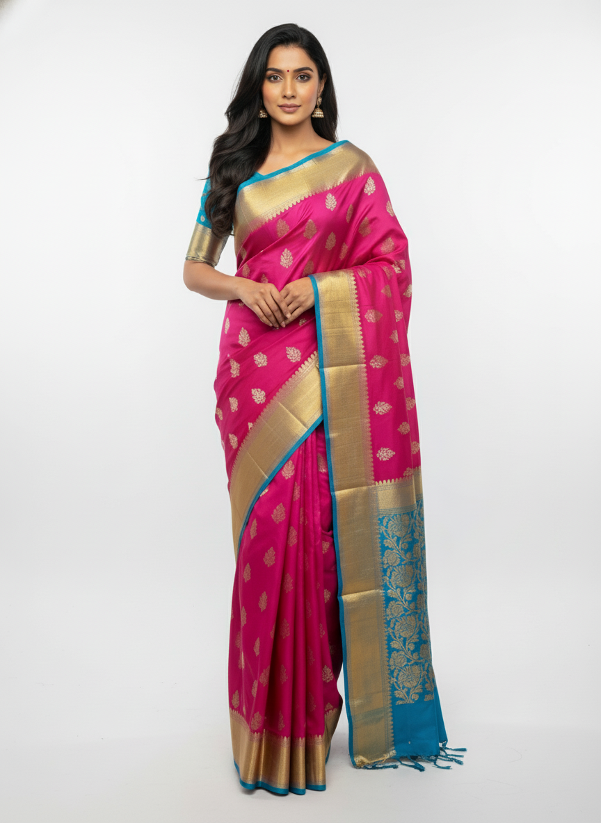 Pure Kancheepuram Silk Saree |AS-0079