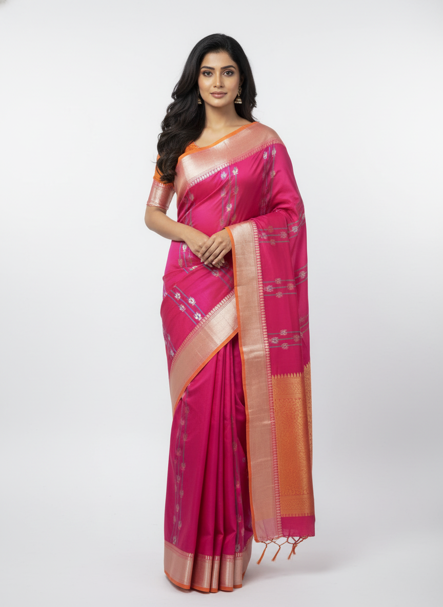 Pure Kancheepuram Silk Saree |AS-0072