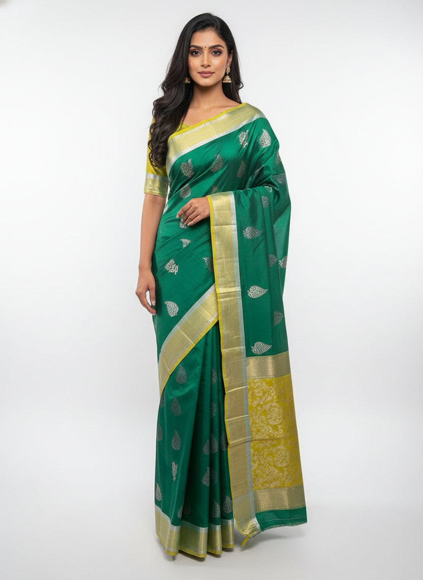 Pure Kancheepuram Silk Saree |AS-0071