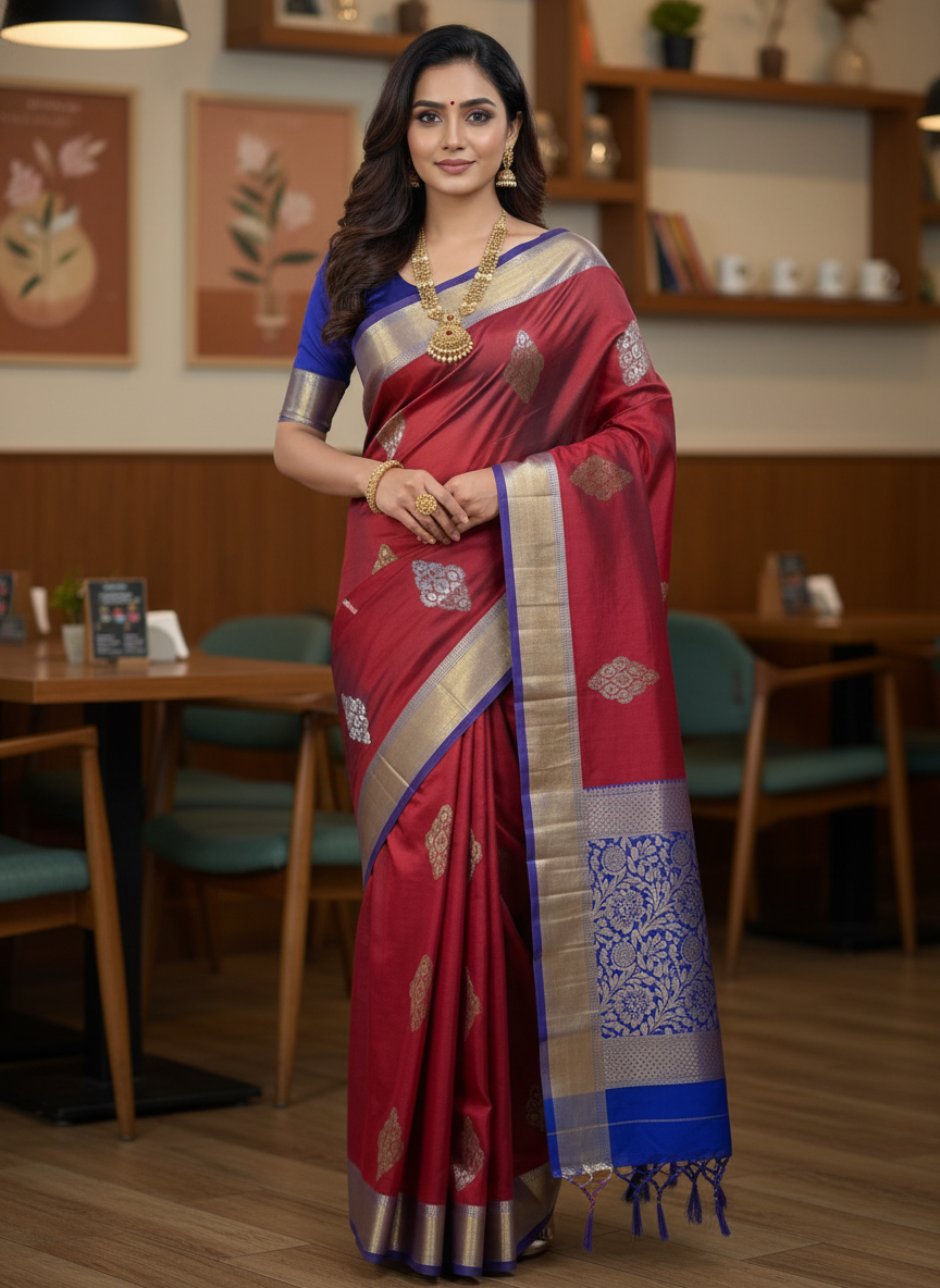 Pure Kancheepuram Silk Saree |AS-0070