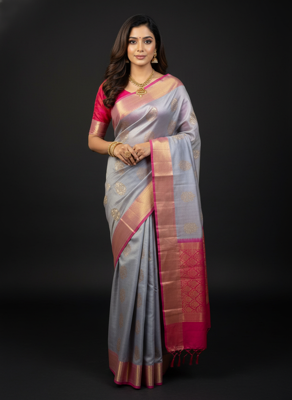 Pure Kancheepuram Silk Saree |AS-0068