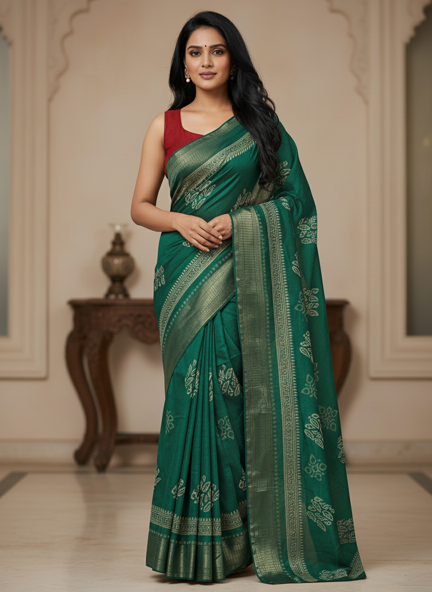 Elegant yellow Printed Soft chiffon Saree | AS-00100