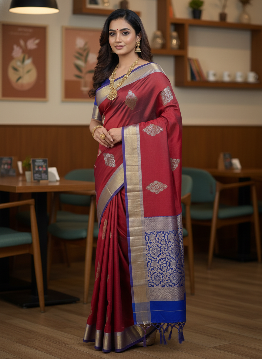 Pure Kancheepuram Silk Saree |AS-0070