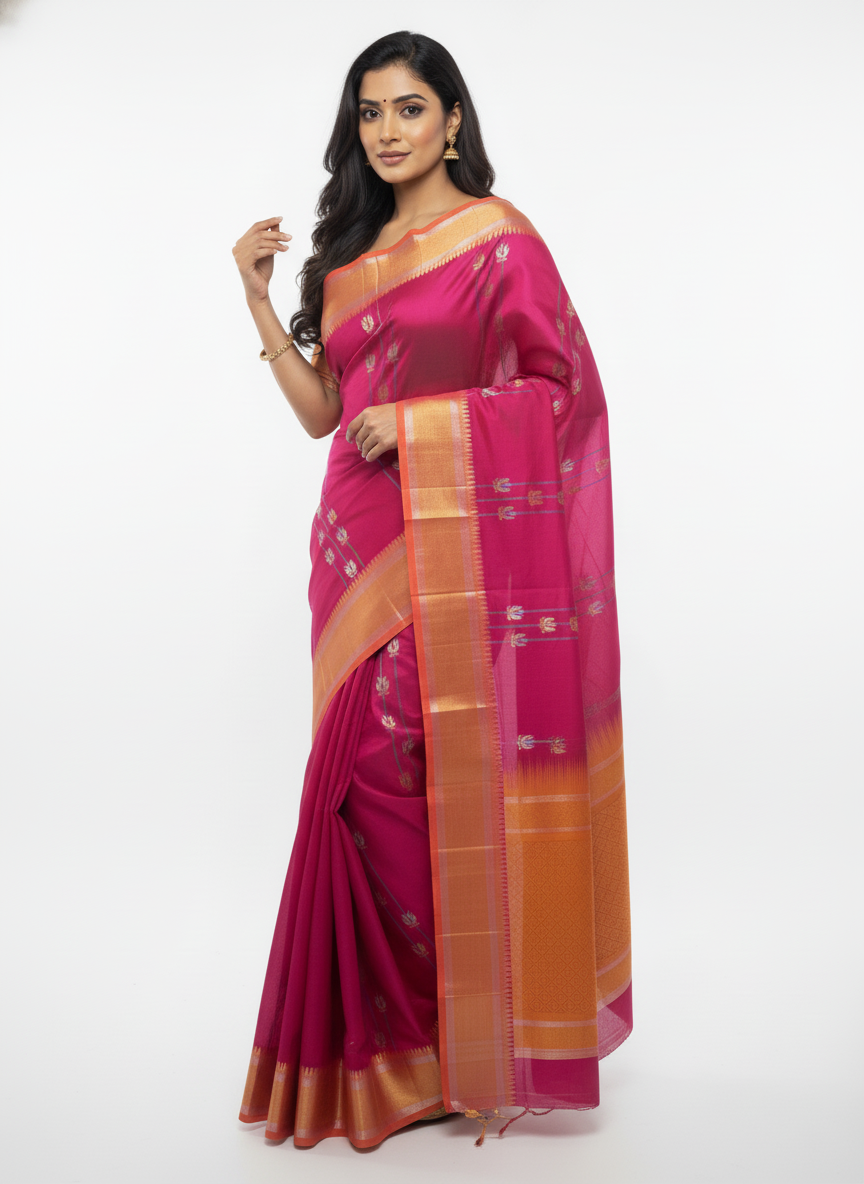 Pure Kancheepuram Silk Saree |AS-0072