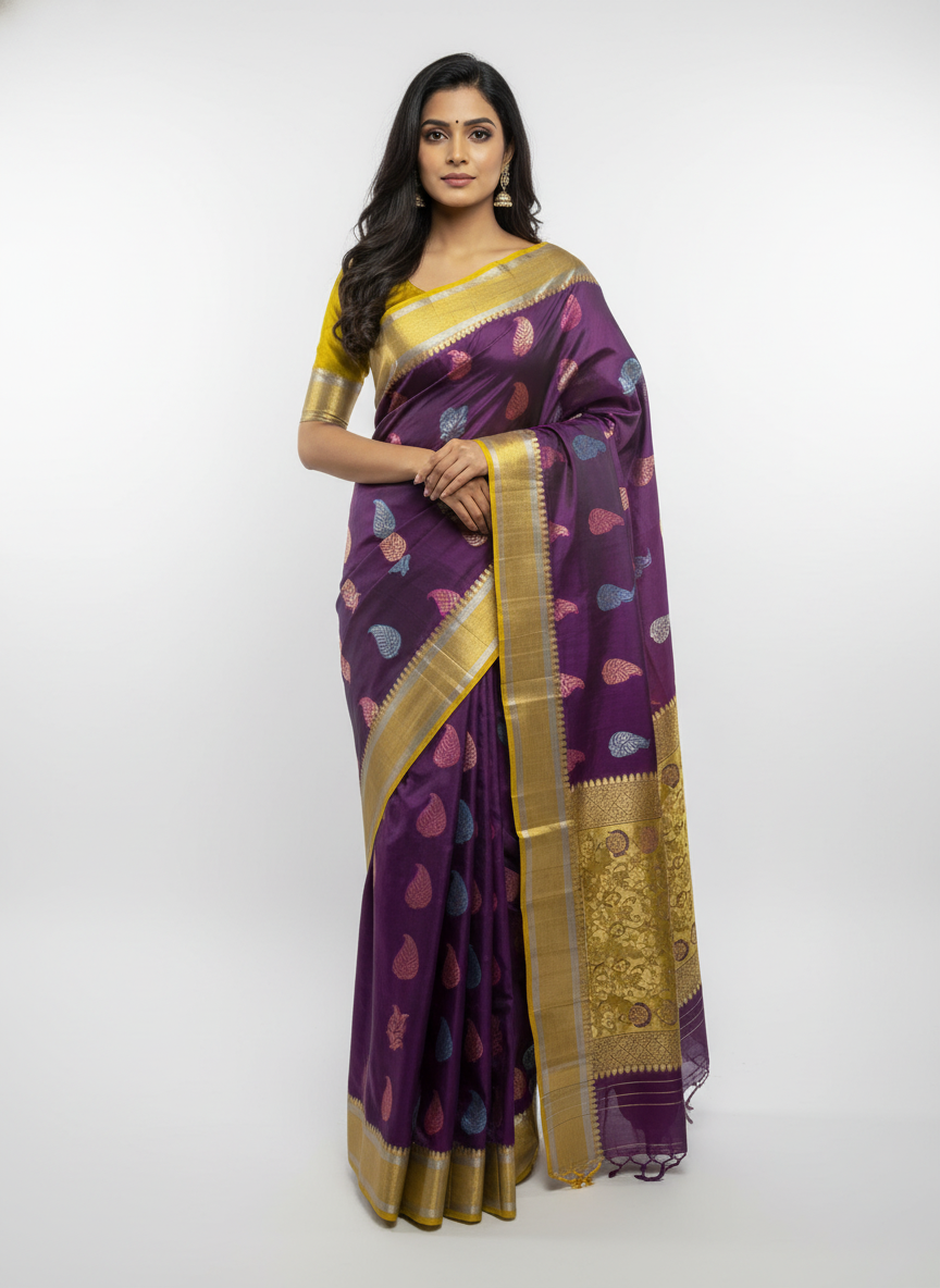 Pure Kancheepuram Silk Saree |AS-0071