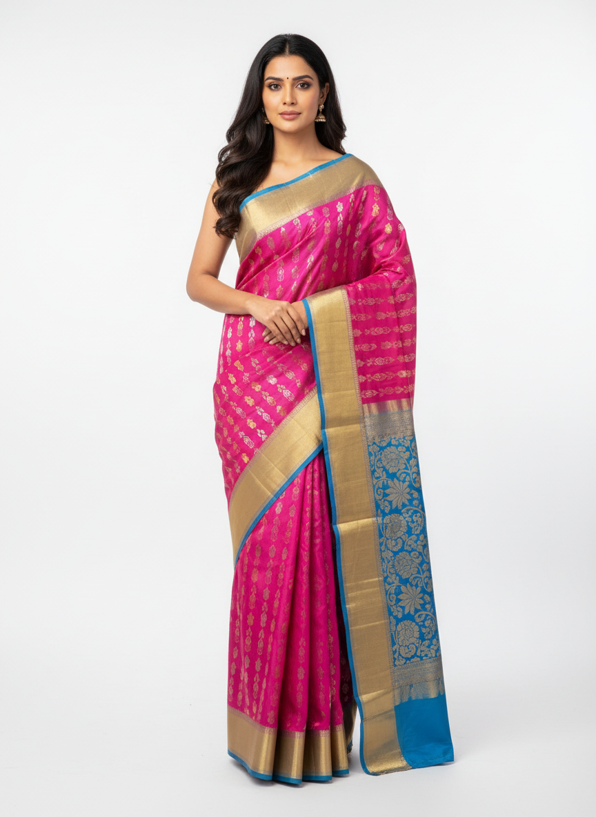 Pure Kancheepuram Silk Saree |AS-0079