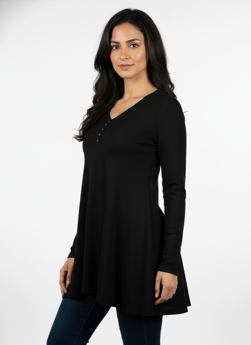 Blue New Summer Cotton Regular Fit Top for Girl's|AS-00161