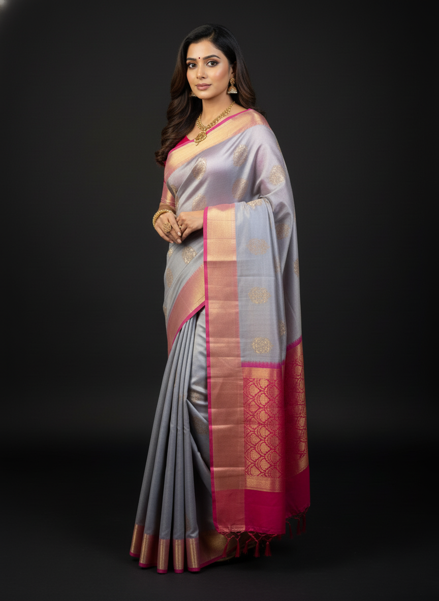 Pure Kancheepuram Silk Saree |AS-0068