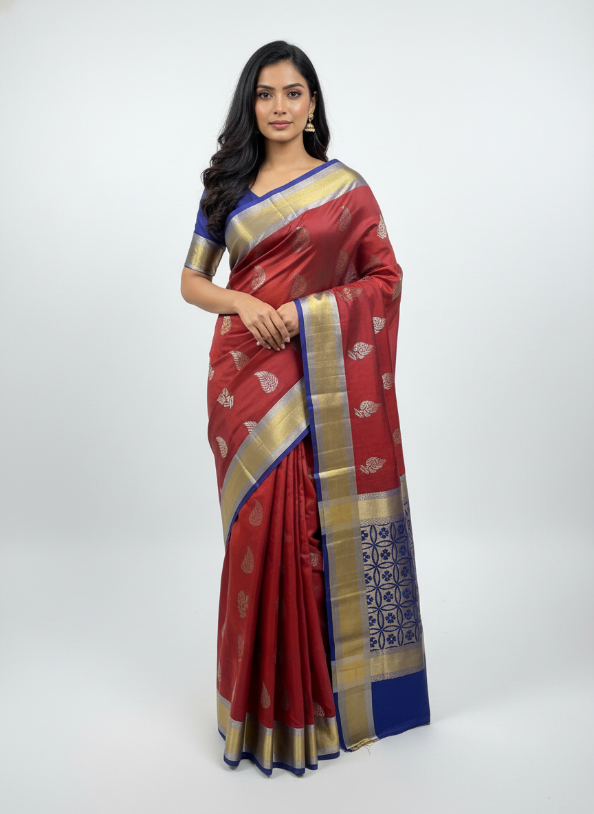 Pure Kancheepuram Silk Saree |AS-0071