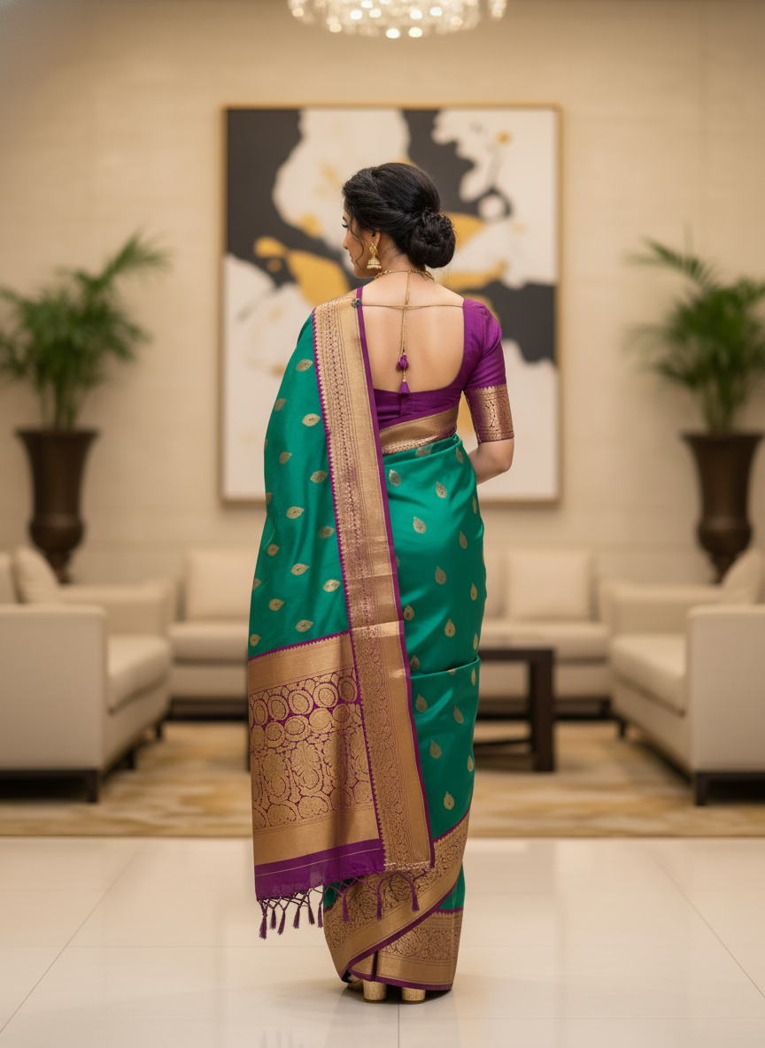 Pink  Pure Kancheepuram Silk Saree |AS-0087