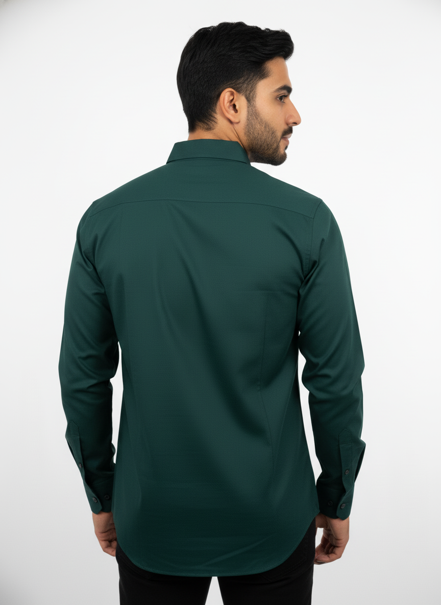 Men full sleeves thread work shirt| AS-M08