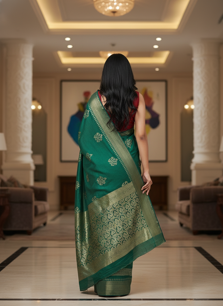 Elegant yellow Printed Soft chiffon Saree | AS-00100