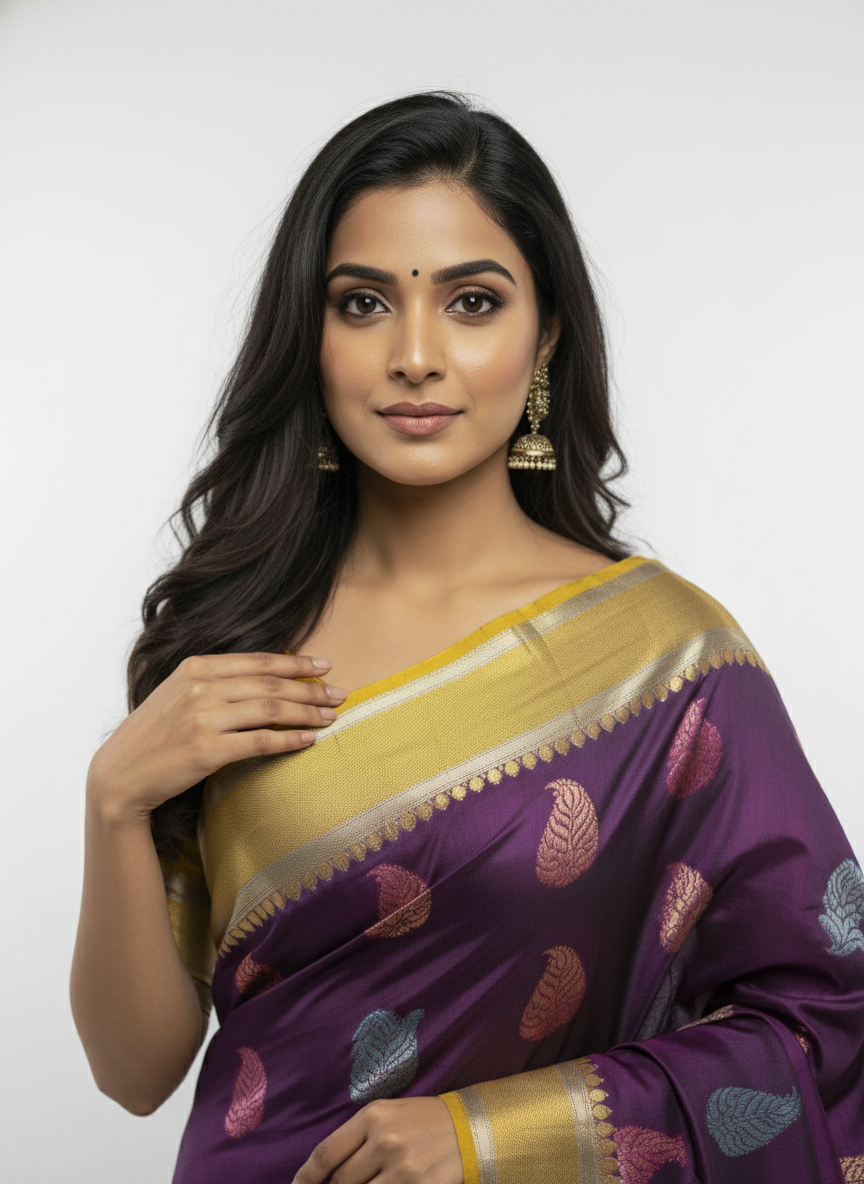 Pure Kancheepuram Silk Saree |AS-0071