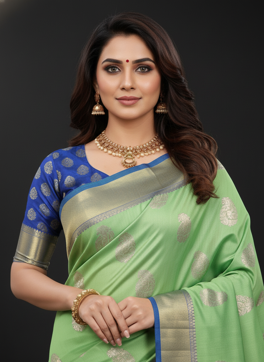 Pure Kancheepuram Silk Saree |AS-0068