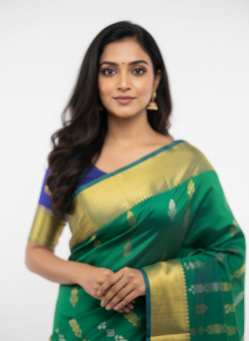 Pure Kancheepuram Silk Saree |AS-0079