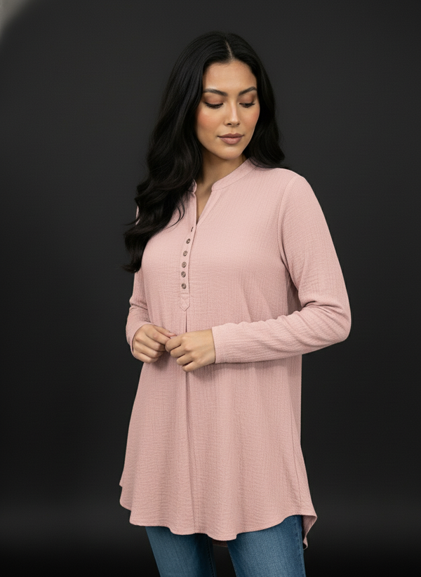 Lavender New Summer Cotton Regular Fit Top for Girl's|AS-00162