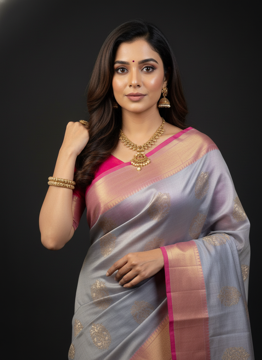 Pure Kancheepuram Silk Saree |AS-0068