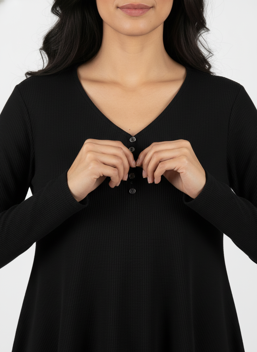 Blue New Summer Cotton Regular Fit Top for Girl's|AS-00161