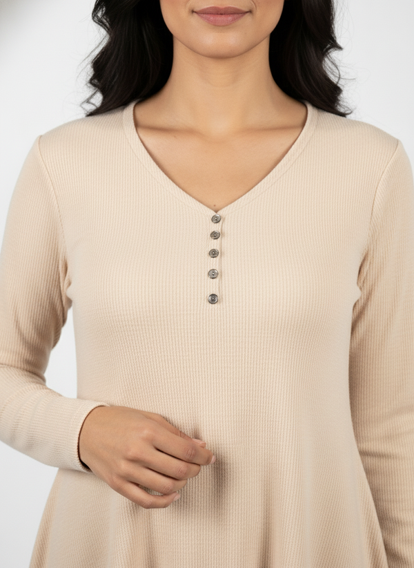 Blue New Summer Cotton Regular Fit Top for Girl's|AS-00161