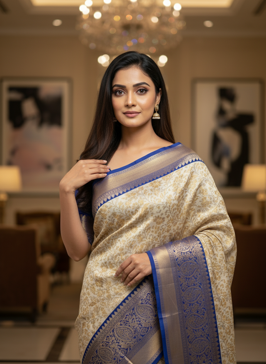 Rama Green Kanchipuram Silk Saree With Butta Design| AS-00119