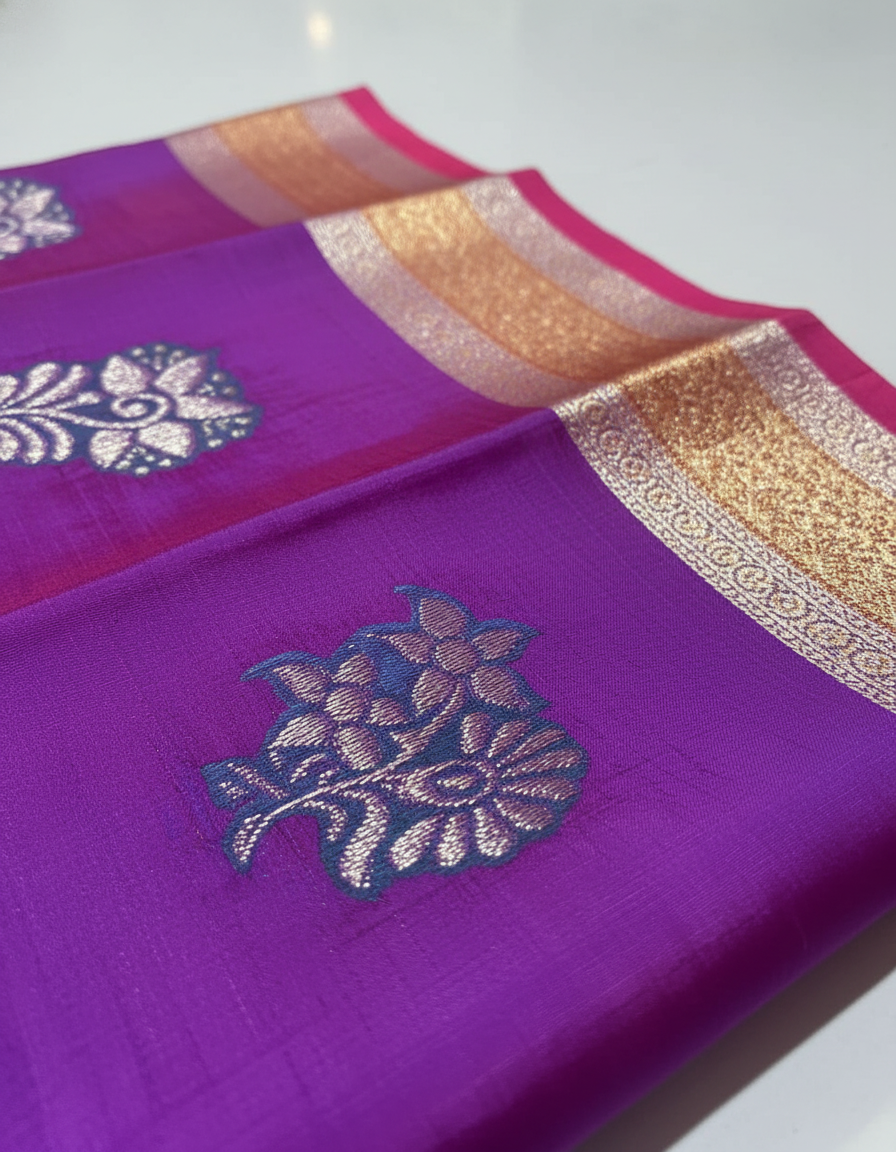 Parrot Green Pure Kancheepuram Silk Saree |AS-0066