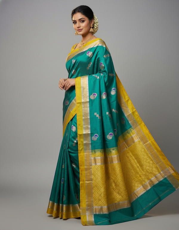 Pure Kancheepuram Silk Saree |AS-0065